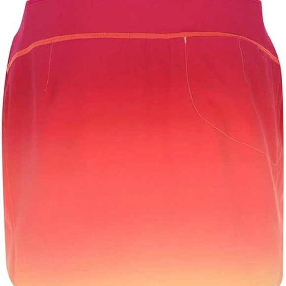 Gradient Red and Orange Women's Skirt Size M - Picture 4 of 13